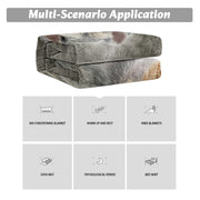 Schnauzer Flannel Blankets Cozy Blanket Super Soft Cozy Warm Puppy Dog Throw Blanket For Couch Chair Bed Sofa Office Cute Schnauzer Gifts 75x100cm