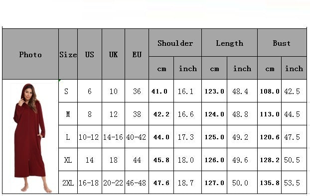 New Autumn And Winter Pajamas Women's Home Nightdress