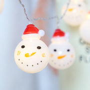 Snowman string lights