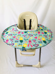 Folding children's dining chair dining mat