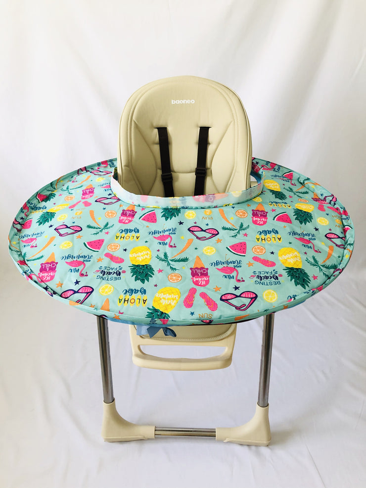 Folding children's dining chair dining mat