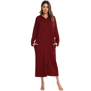 New Autumn And Winter Pajamas Women's Home Nightdress