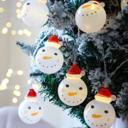 Snowman string lights