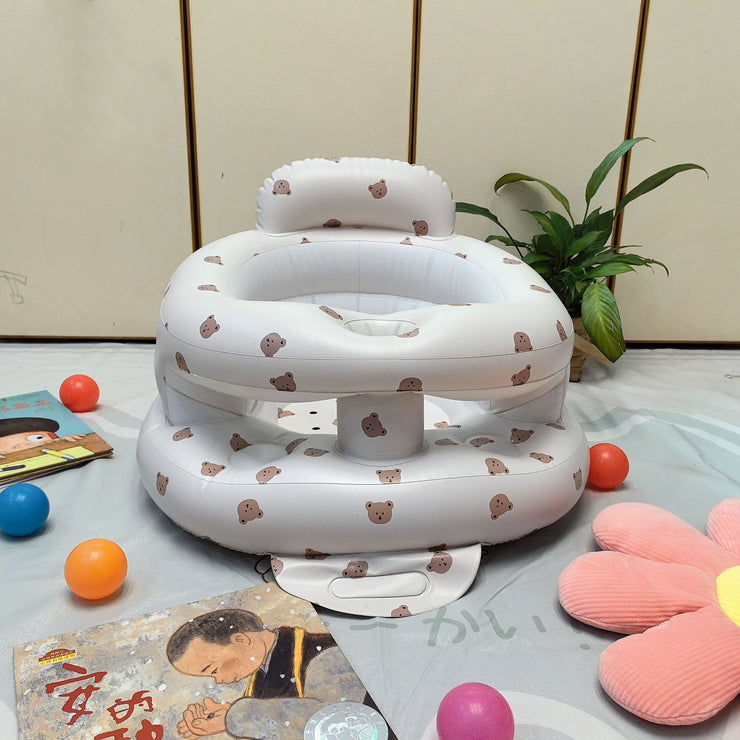Infant Dining Chair Baby Inflatable Sofa