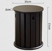 Iron Dining Stool Set Stackable Round Stool Home Restaurant Stackable Dining Stool Combination