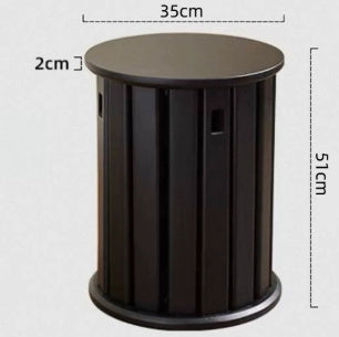 Iron Dining Stool Set Stackable Round Stool Home Restaurant Stackable Dining Stool Combination