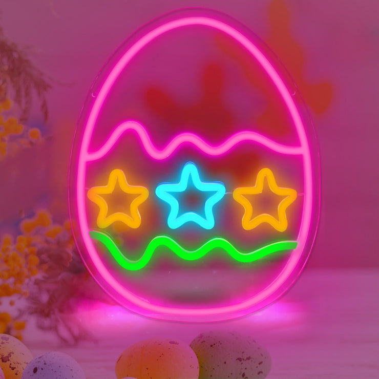 Neon Easter Glow Decorative Letters