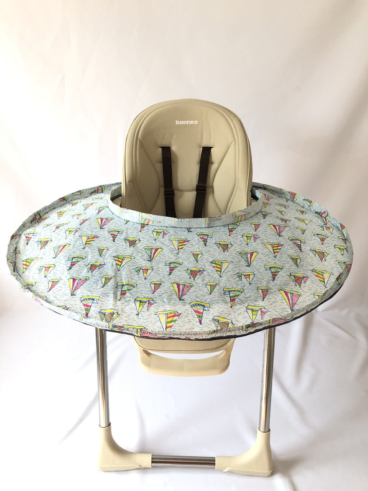 Folding children's dining chair dining mat