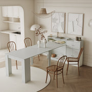 Modern Extendable Dining Table With Storage