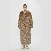 Women's Pine Sweater, Hooded Blankets Can Be Worn