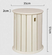 Iron Dining Stool Set Stackable Round Stool Home Restaurant Stackable Dining Stool Combination